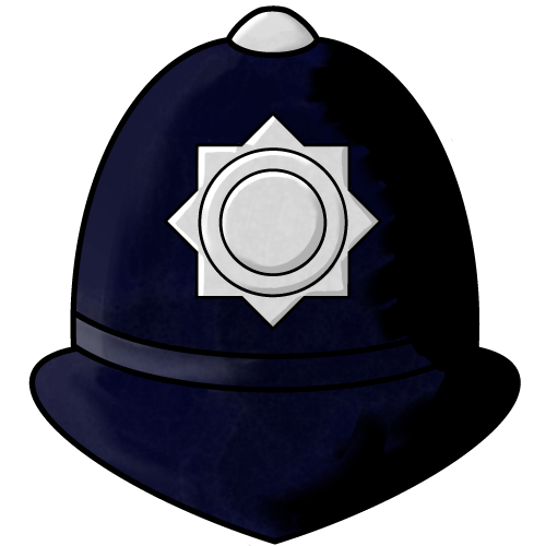 Police helmet