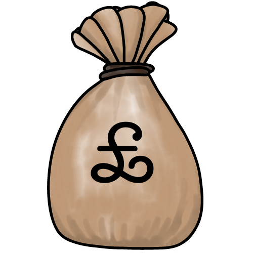 Bag of cash icon