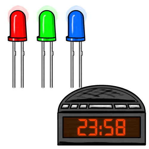 Illustration of LEDs