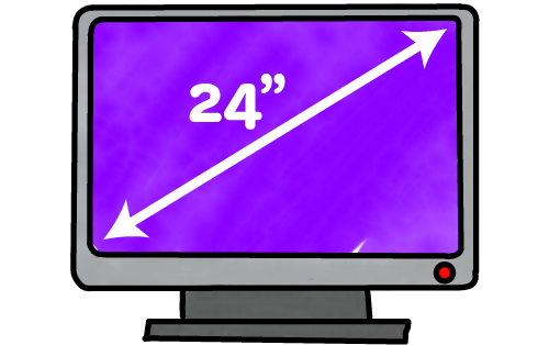 Illustration of a monitor