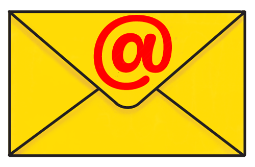 Illustration of an email envelope